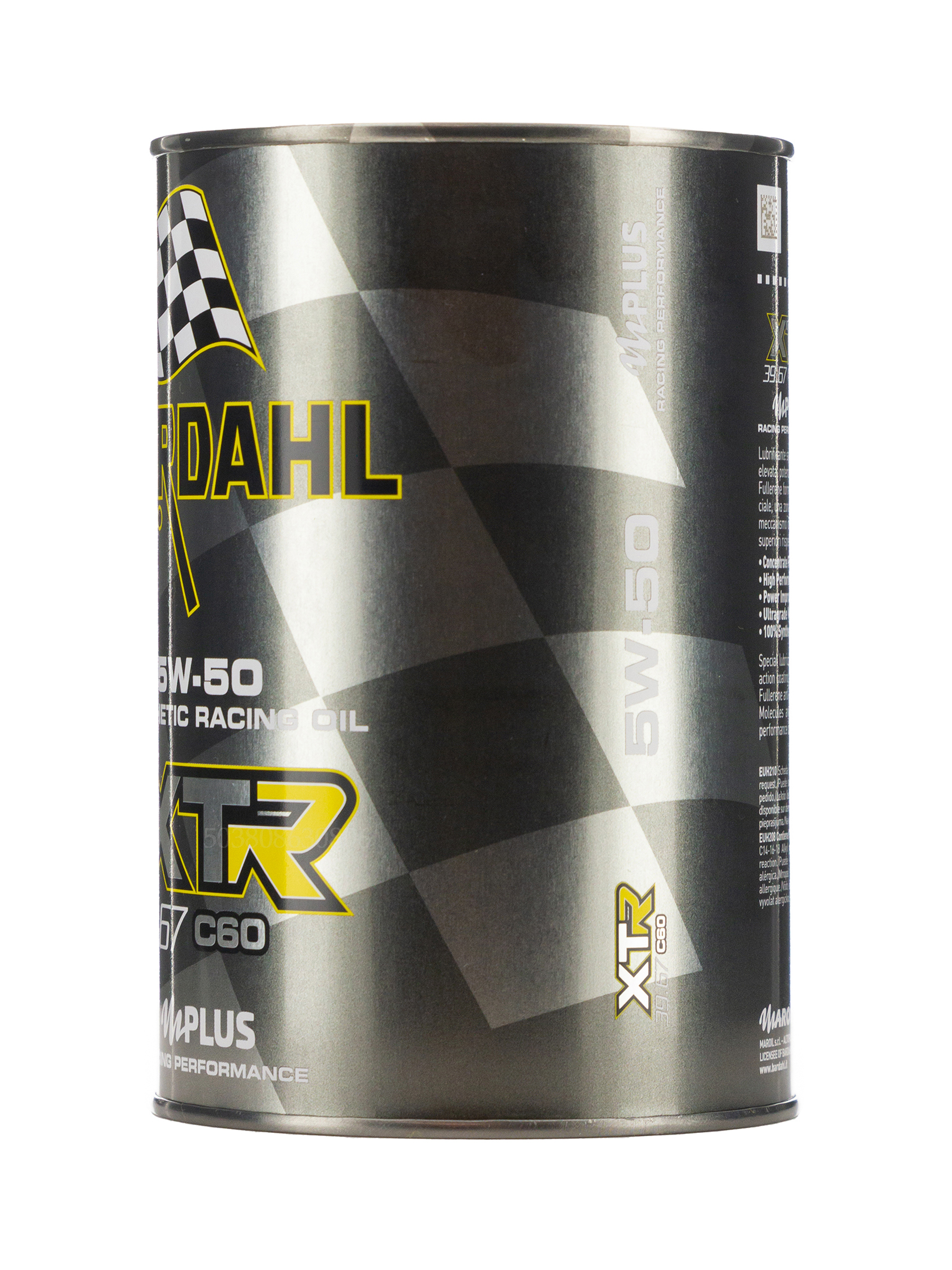 Моторное масло Bardahl XTR 39.67 RACING C60 5w50 1 л., арт. 306039