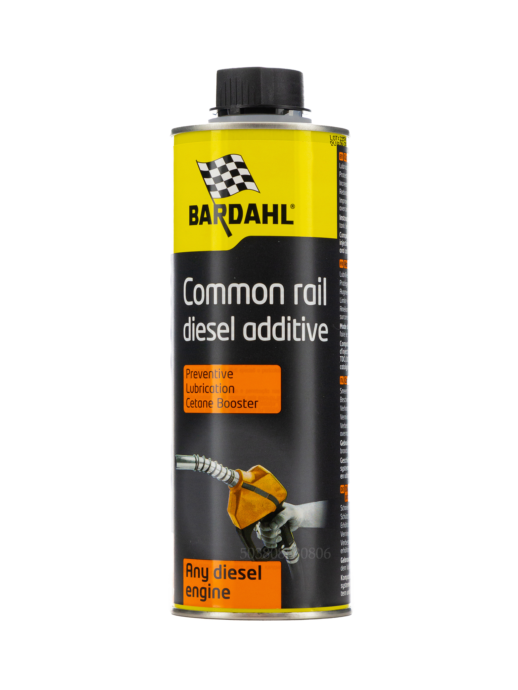 Присадка в топливо Bardahl Common Rail Diesel Additive 500 мл., арт. 1072  купить Бардаль в магазине OilBardahl.ru