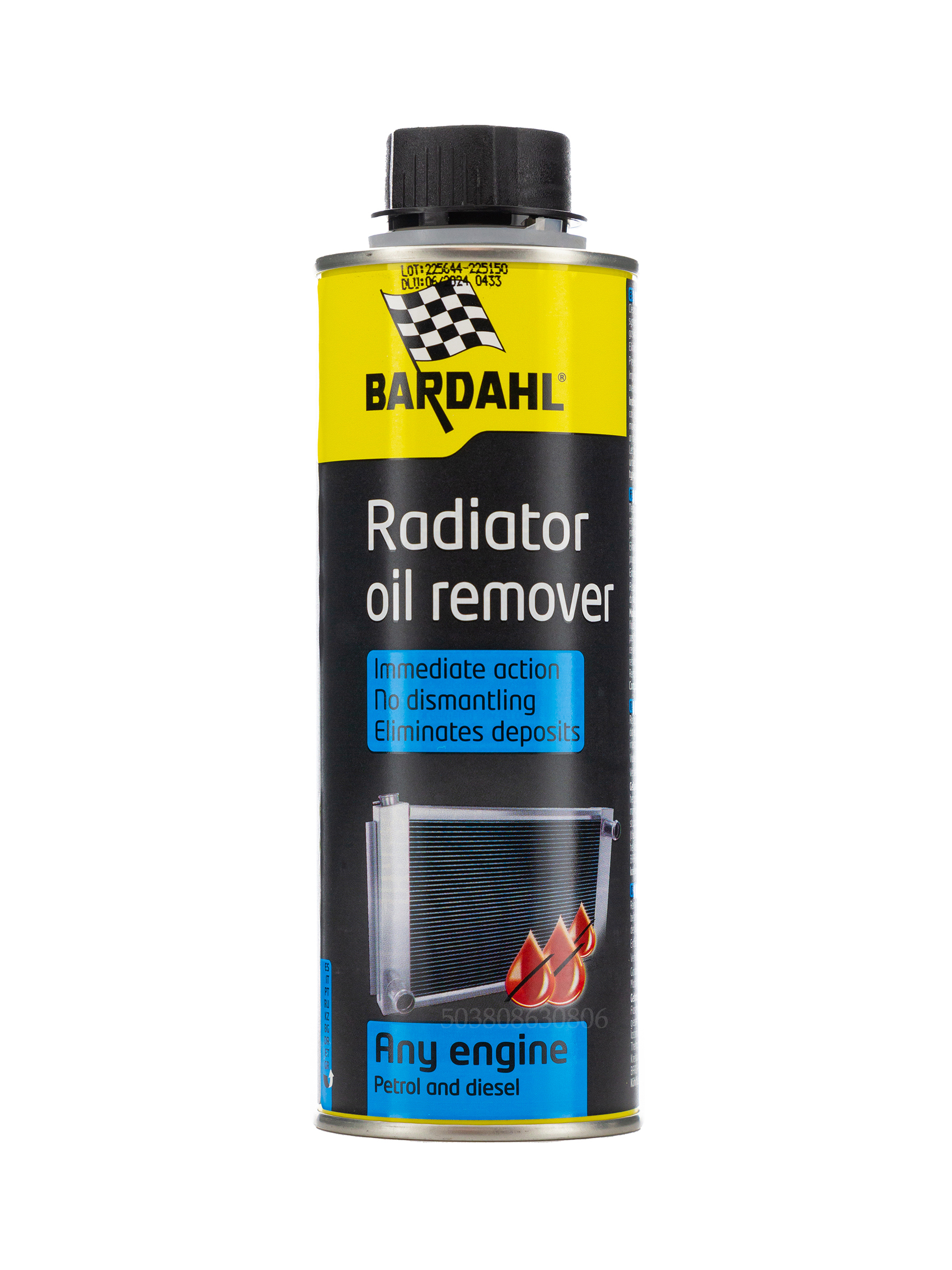 Присадка в охлаждающую жидкость Bardahl Radiator Oil Remover 300 мл., арт.  4020 купить Бардаль в магазине OilBardahl.ru