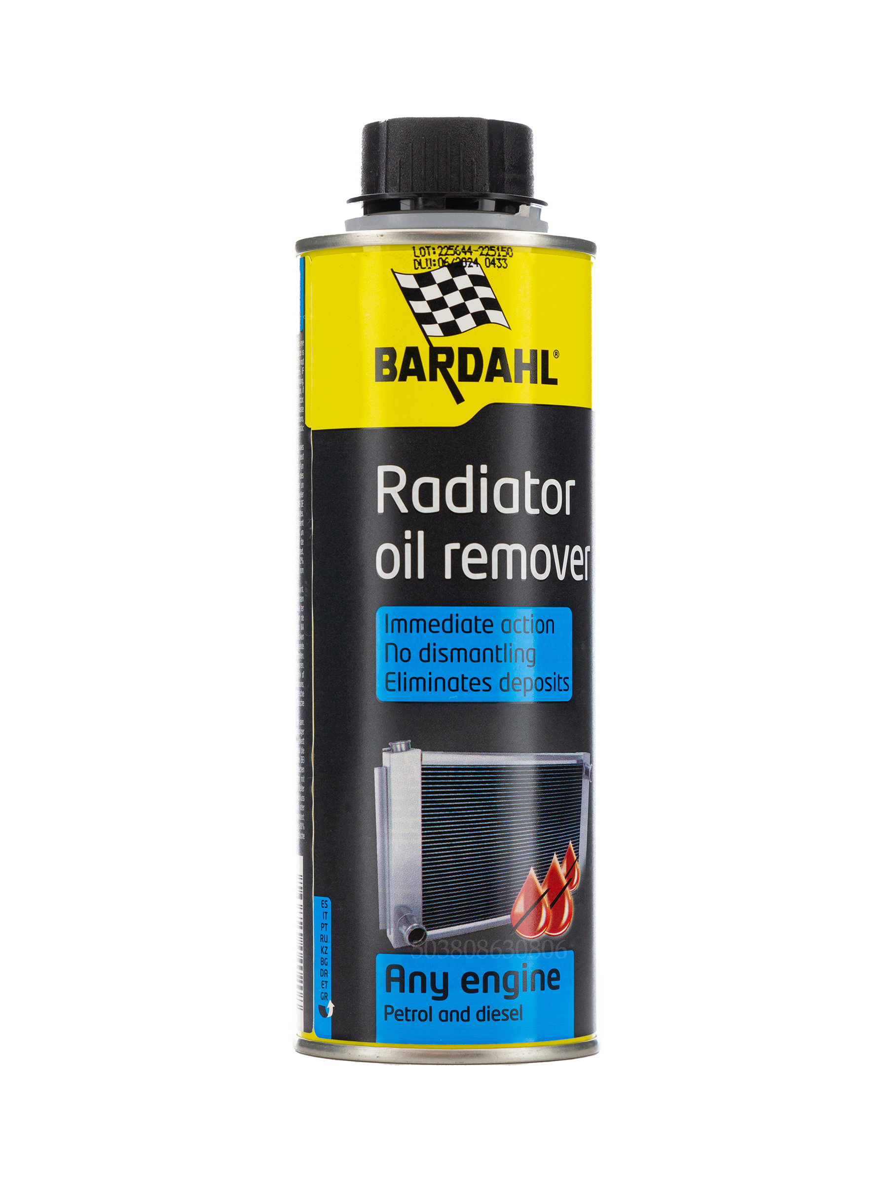 Присадка в охлаждающую жидкость Bardahl Radiator Oil Remover 300 мл., арт.  4020 купить Бардаль в магазине OilBardahl.ru