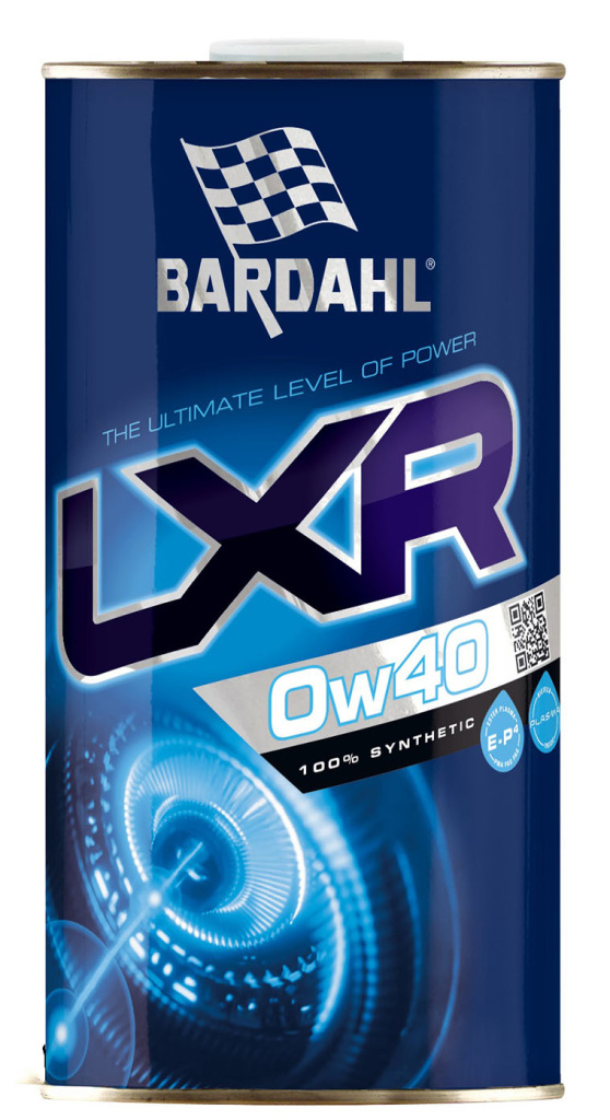 Bardahl PLASMA LXR 0W-40, фасовка 1 литр.